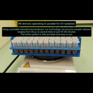 M-PMED Separating Magnetic Cartridge + Releasing Unit for Isolation of Extracellular Vesicles and Exosomes